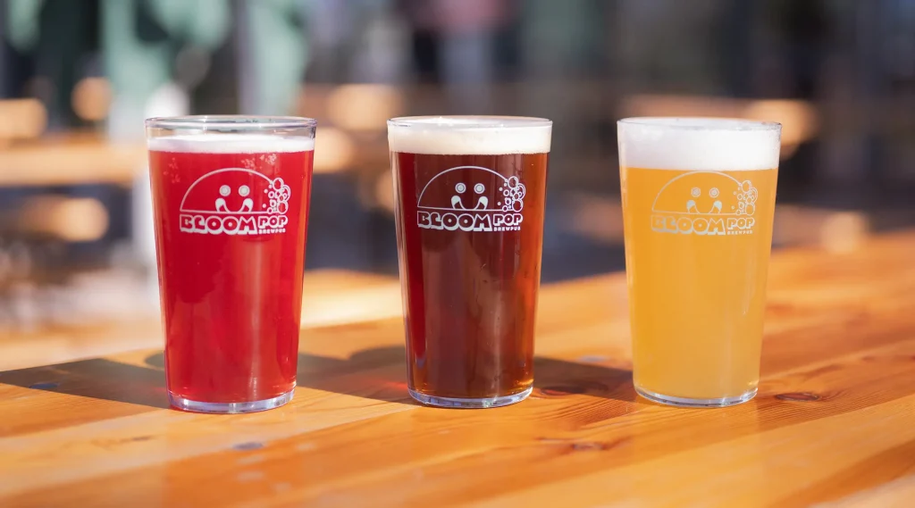 Dégustation de différentes bières artisanales brewpub à Rennes.